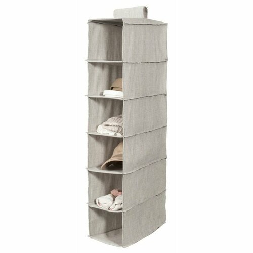 Compactor Wiszący organizer na ubrania OXFORD, 30 x 18 x 94 cm, 6 przegródek