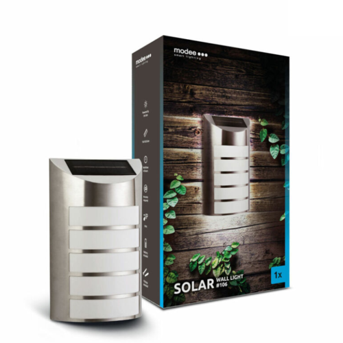 Modee LED napelemes fali lámpa ML-WS106 akciós termékkép 1