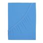 4Home Premium Jersey Bettlaken Blau, 180 x 200 cm