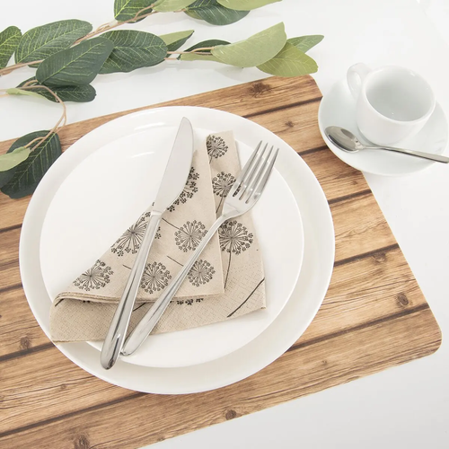 Orion Tischset UH 43 x 30 cm Holz, Set 6 St.