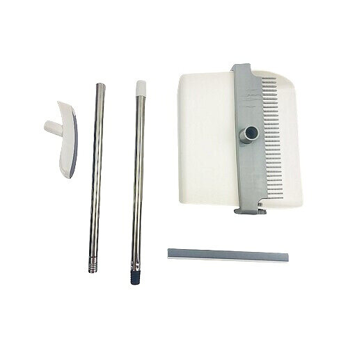 4Home Besen und Kehrschaufel mit Stiel Faulenzer