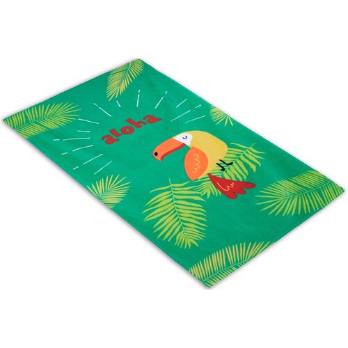 Plážová osuška Aloha Parrot, 70 x 140 cm