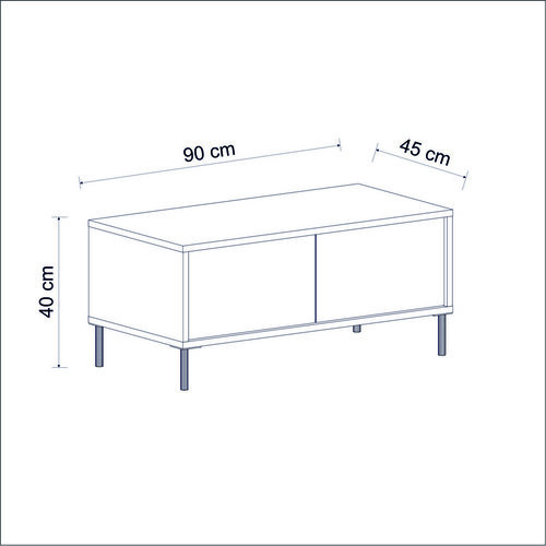 Măsuță de cafea Imaj Anthracite