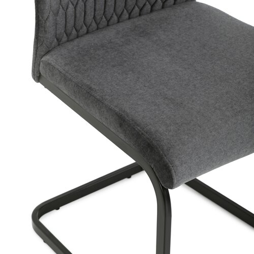 Set de scaune de sufragerie DCL-X7018 GREY2, 4 buc
