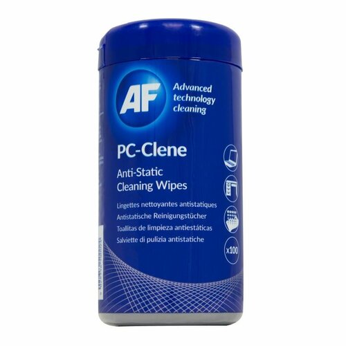 AF PC Clene impregnált tisztító kendők , 100 db  akciós termékkép 1