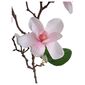 Sztuczna gałązka magnolii jasnoróżowa, 64 cm