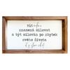 Bohemia Gifts Tablou decorativ - A avea o familie,20 x 35 cm