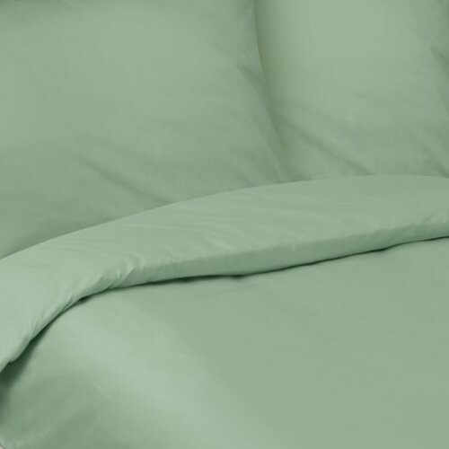 Set de lenjerie de pat din satin Bellatex Lux,verde, 140 × 200, 70 × 90 cm
