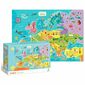 Dodo Puzzle Harta Europei, 100 piese
