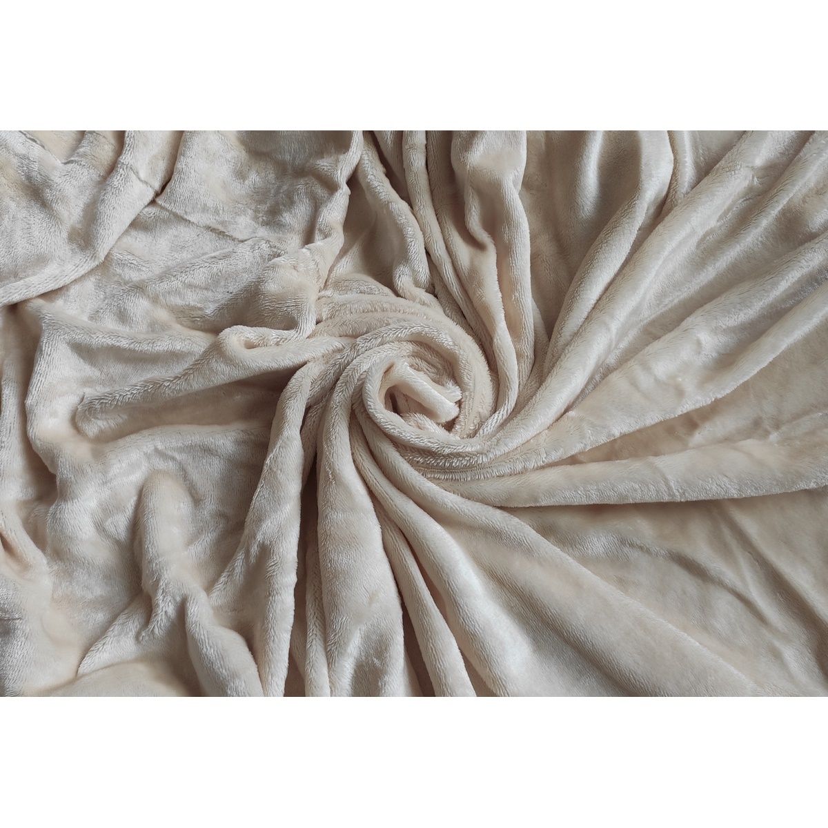 Microplüss lepedő bézs színű, 90 x 200 cm, bézs, 90 x 200 cm termék 2. képe