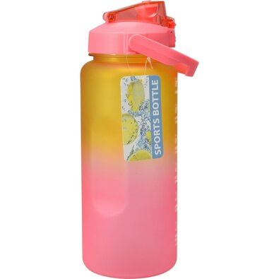 Športová fľaša, 2 l, ružová