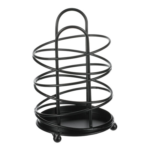 Autronic Suport metalic rotund pentru bucătărie,negru
