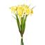 Művirág nárcisz csokor sárga, 30 cm