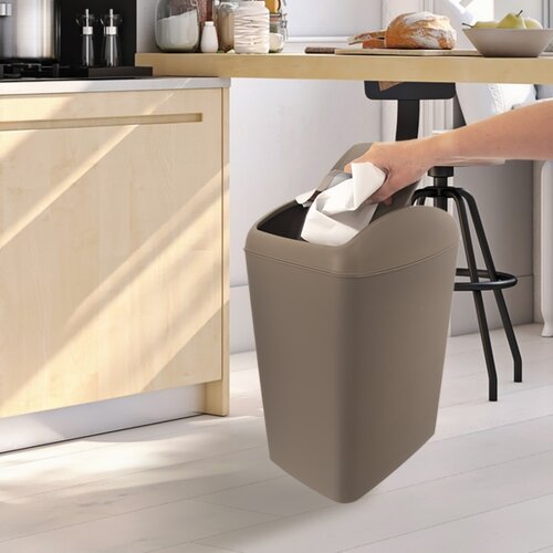 Orion Koš odpadkový Waste kolíbka 20 l, rjava
