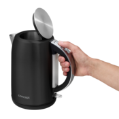 Fierbător din inox Concept RK3282 1,7 l,negru