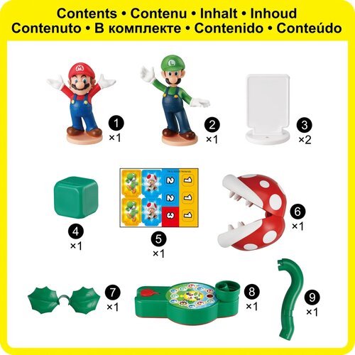 Epoch Super Mario joc de societate Piranha PlantEscape
