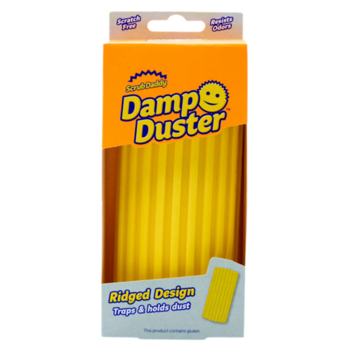 Scrub Daddy Damp Duster poreltávolító szivacs,sárga