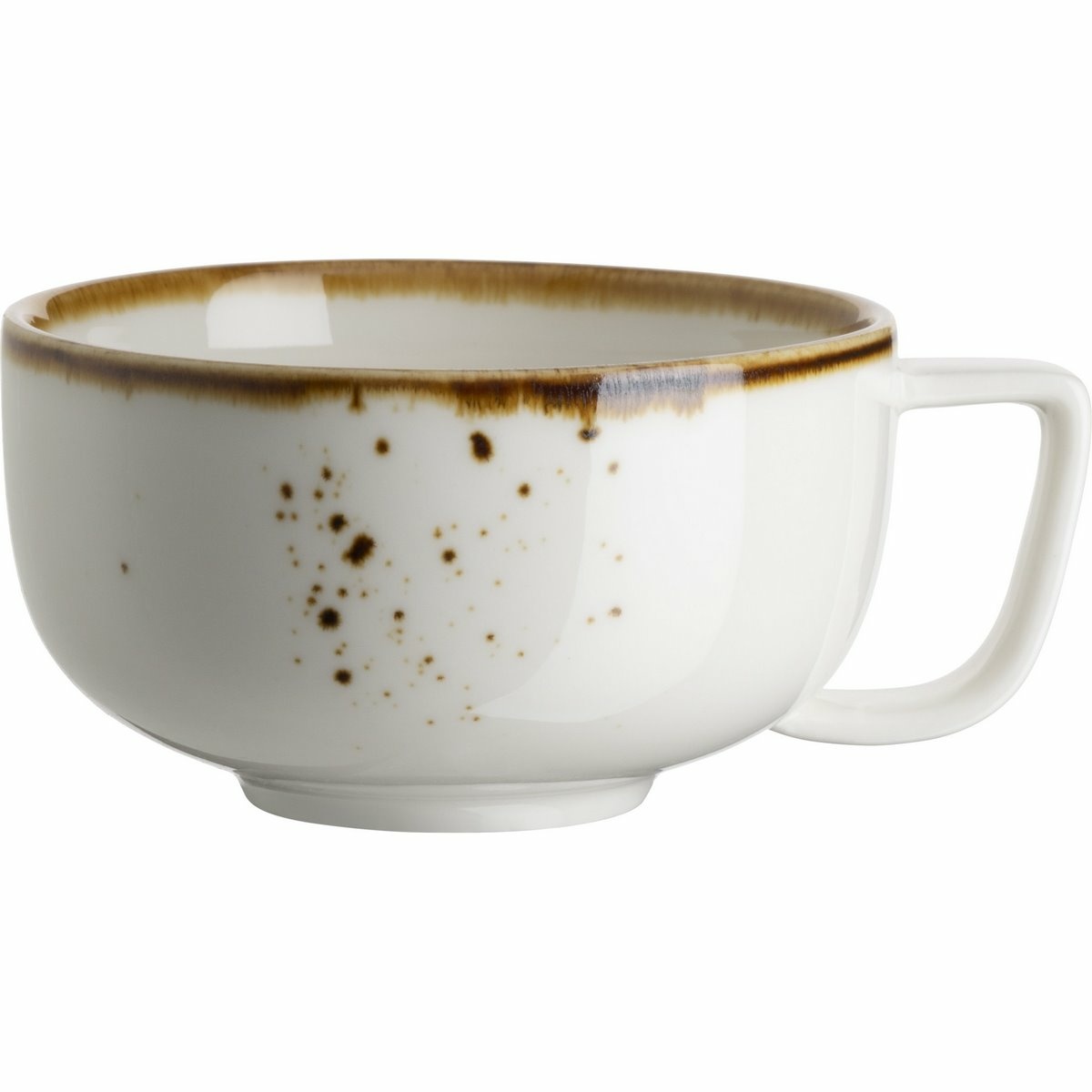 Product detail of Mäser Šálek na espresso Pintar White hnědé tečky 105 ml, S
