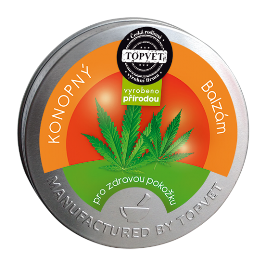 Topvet Konopný balzam 34 %, 100 ml