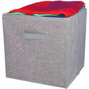 Textil tárolódoboz, 30 x 30 x 30 cm