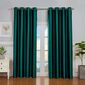 Draperie blackout 4Home Dublin verde închis, 150 x 250 cm