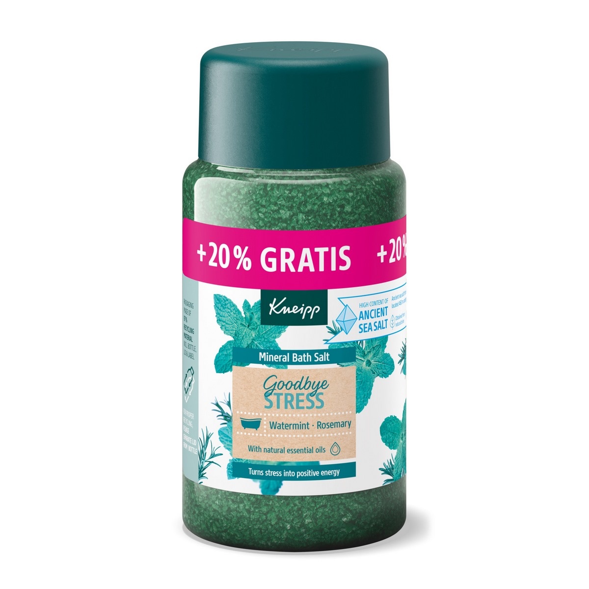 Kneipp fürdősó Goodbye Stressz, 600 g akciós termékkép 1