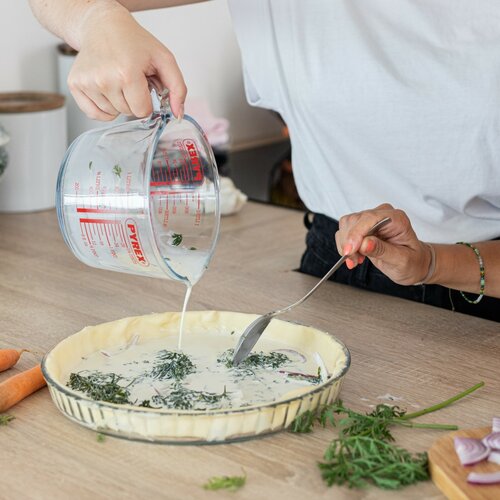 Pyrex üveg mérőpohár 1 l, 16 x 11 cm, 16 x 11 cm