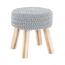 Hocker Naida, Grau