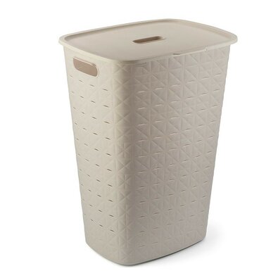 Curver Coș pentru rufe murdare Softex 56 l, bej