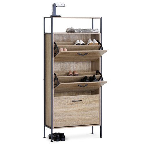 Raft cu compartimente G1009 OAK, stejar