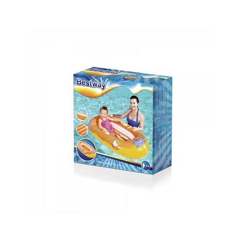 Bestway Napihljivi raft Junior rakovica, 110 x 64x 25 cm