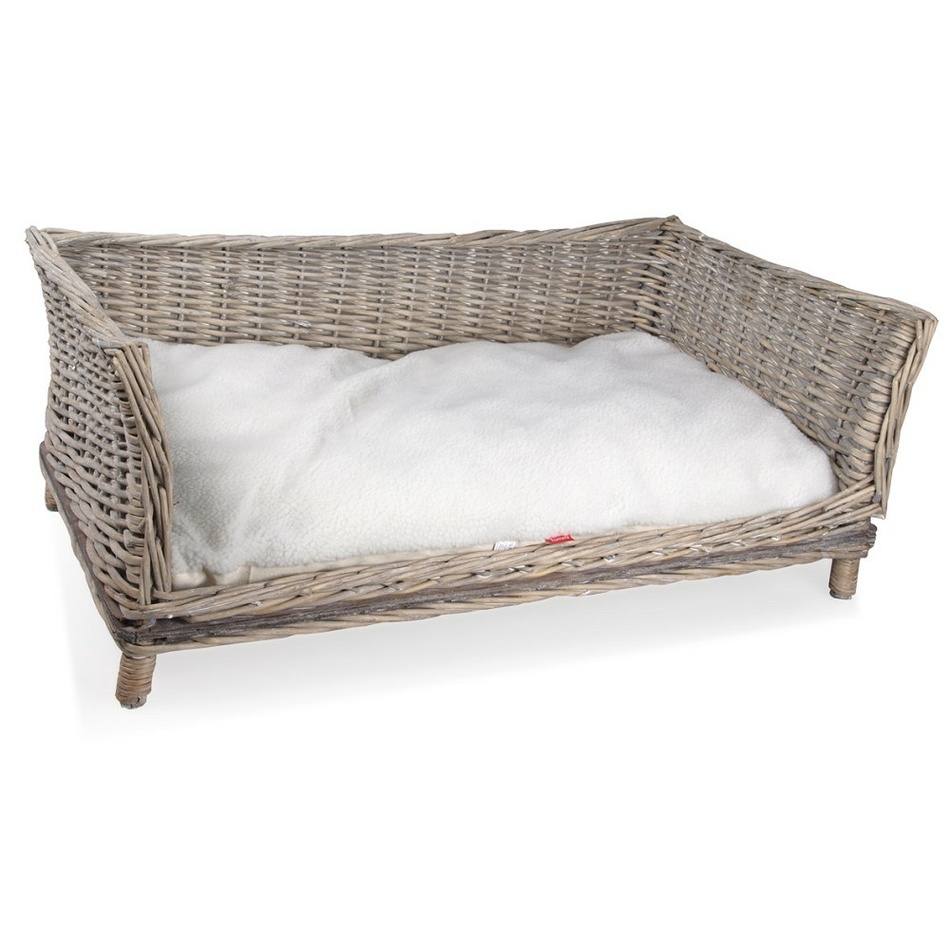 Tommi Wicker kanapé kutyák számára Provence, 90 x54 x 35 cm
