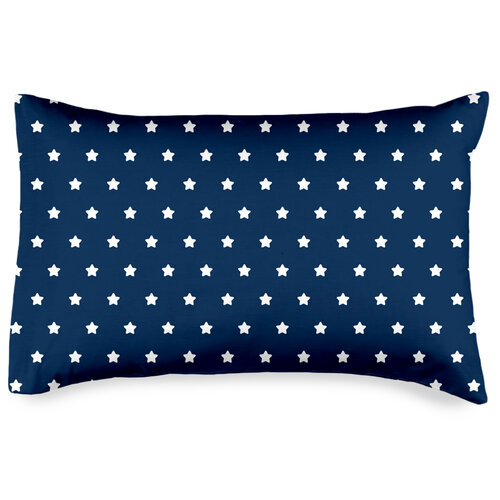 4Home Poszewka na poduszkę Stars navy blue, 50 x 70 cm