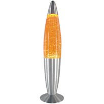 Lampă cu lavă Rabalux 4118 Glitter Mini, portocaliu