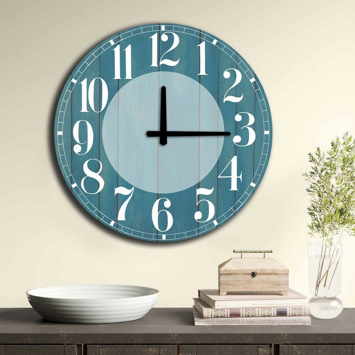 Nástenné hodiny Blue Vintage 5050MS-043, 50 cm
