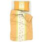 Bavlnené obliečky Benica oranžová, 140 x 200 cm, 70 x 90 cm