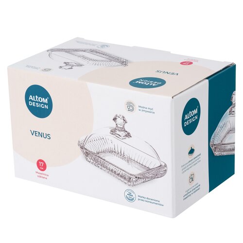 Altom Скляна маслянка Venus 11 х 17 х 10,5 см