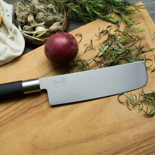 Kai Nakiri Gemüsemesser Wasabi Black, 16,5 cm