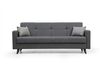 Rozkládací pohovka Polya 3 Dark Grey