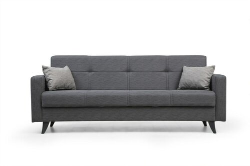 Canapea extensibilă Polya 3 Dark Grey