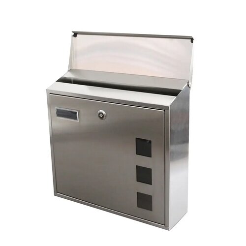 Poštová schránka 350 x 330 x 110 mm, nehrdz. oceľ