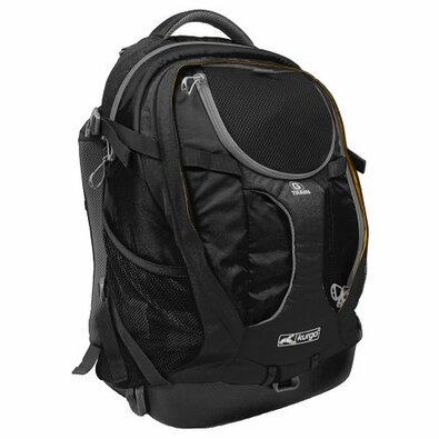 Kurgo G-TRAIN K9 Sportrucksack für Hund, Schwarzschwarz,