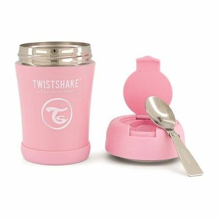 Twistshake Термос для їжі 350 мл, рожевий