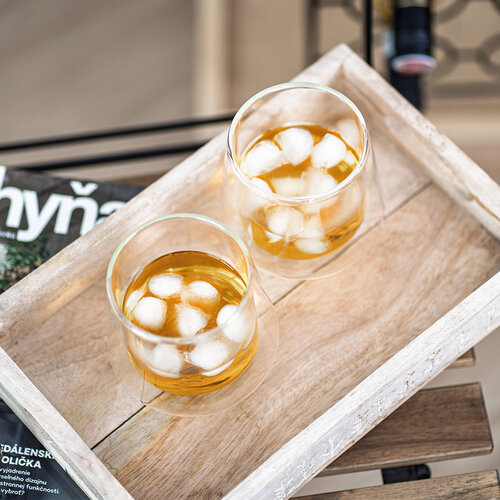 4Home termo steklenice za whisky Hot&amp;Cool 340ml, 2 kos