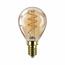 Philips LED filament žárovka E14 P45 3W (25W) 2200K stmievateľná, jantarová