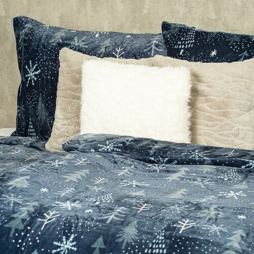 4Home Obliečky mikroflanel Silent night, 140 x 220 cm, 70 x 90 cm