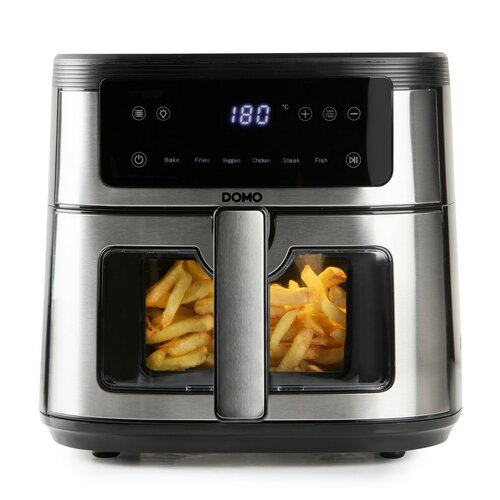 DOMO DO548FR horkovzdušná fritéza s průzorem, 6 l