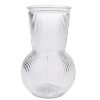 Скляна ваза Silvie, прозора, 11 x 17,5 см