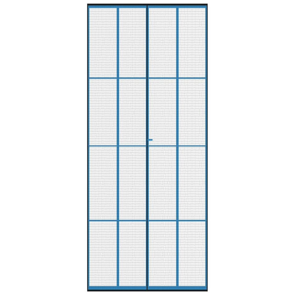 Orion rovarháló ajtókhoz fekete, 100 x 100 x 212 cm termék 2. képe