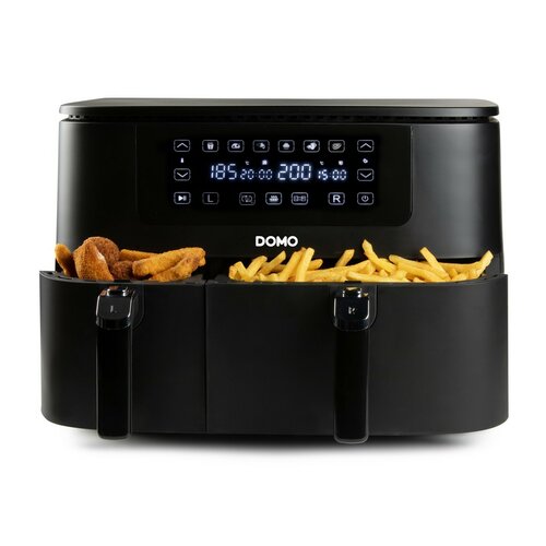 DOMO DO546FR digitálna dvojitá teplovzdušnáfritéza, 3+6 l